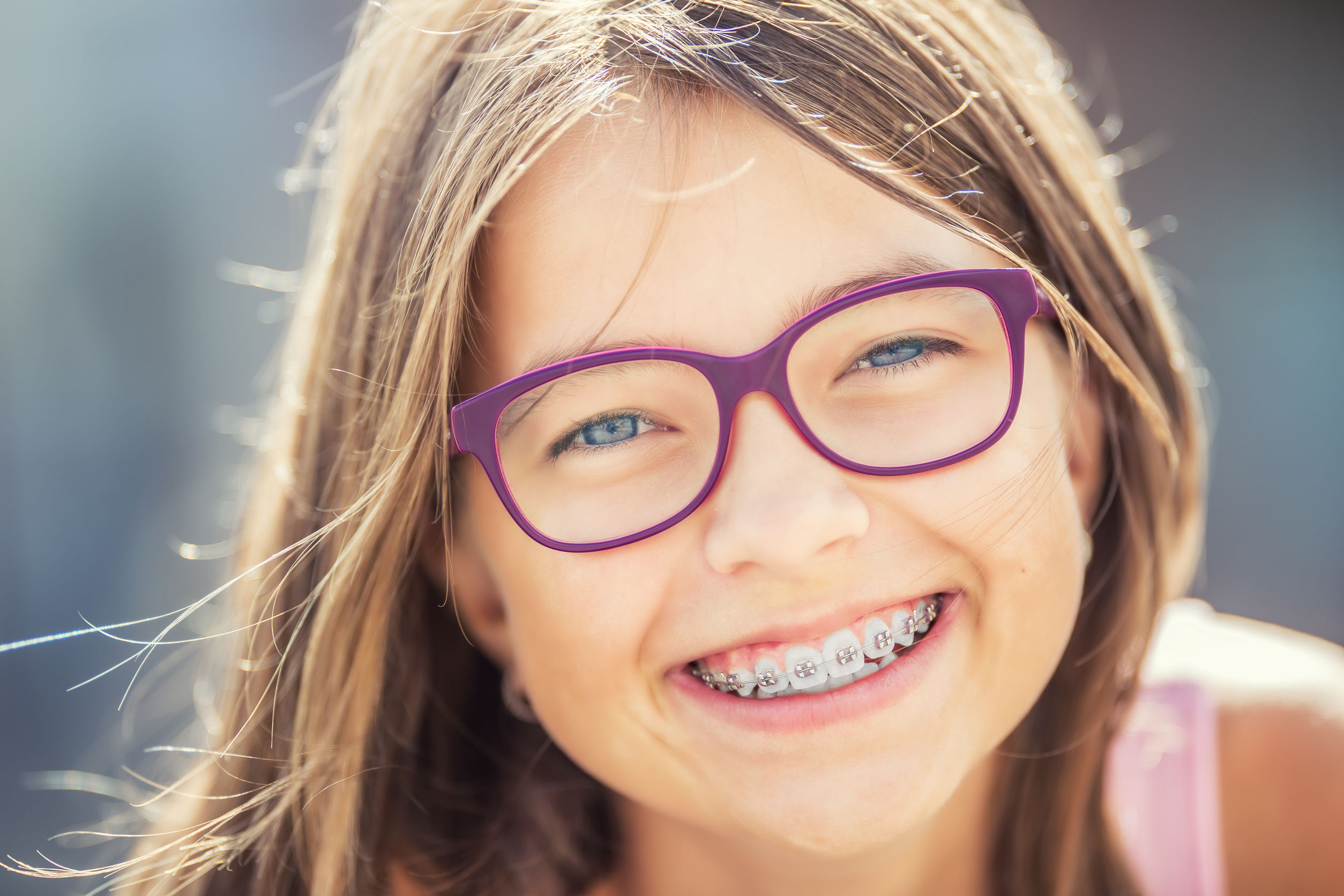 Happy child patient smiling at a pediatric dentist visit in Tulsa